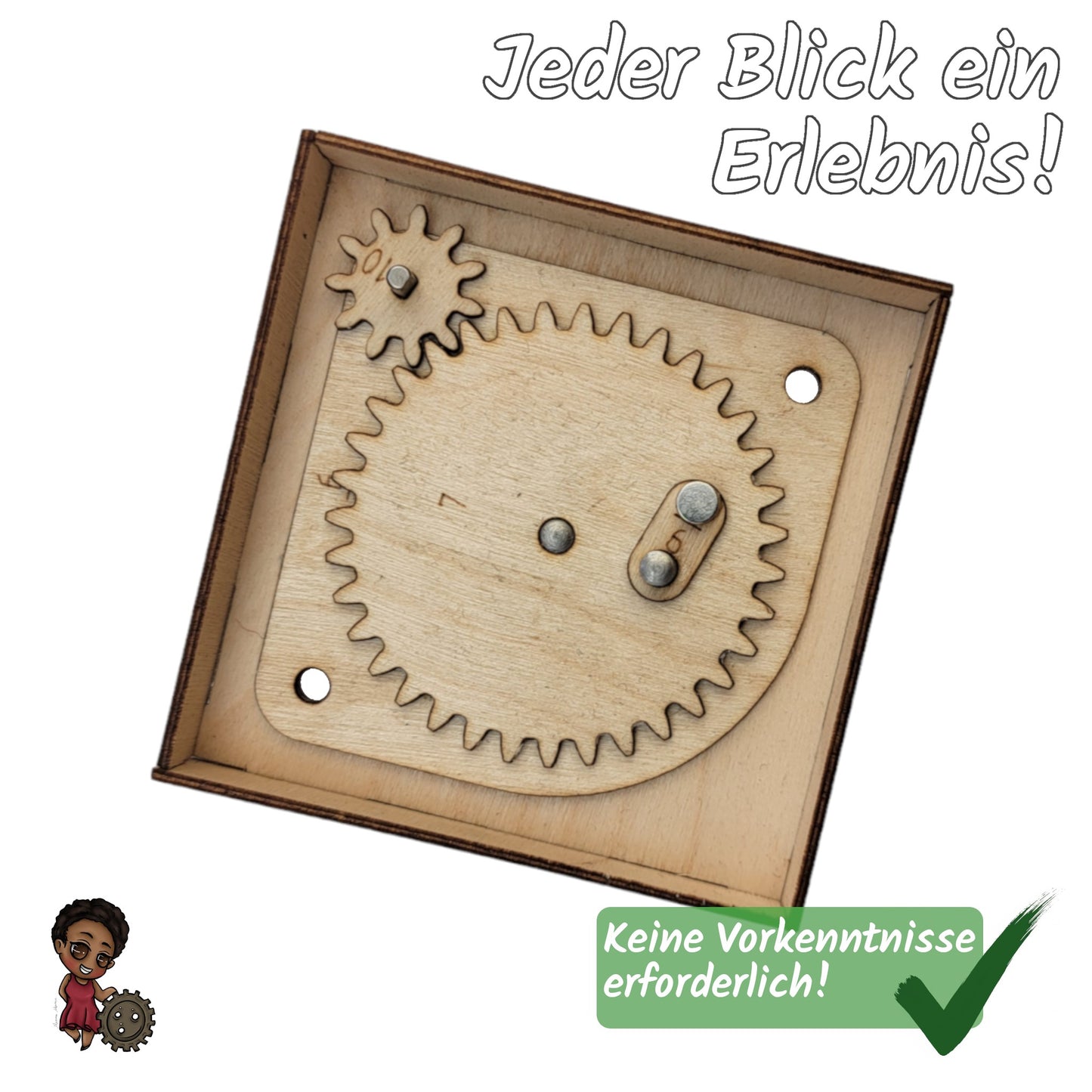 So eine Reifenschaukel belebt jede Modelleisenbahnanlage mit überraschenden Bewegungen. Jeder Blick ein Erlebnis!
